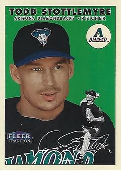 2000 Fleer Tradition Glossy #355 Todd Stottlemyre Front