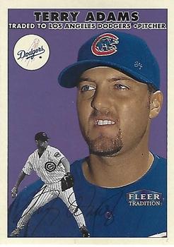 2000 Fleer Tradition Glossy #356 Terry Adams Front
