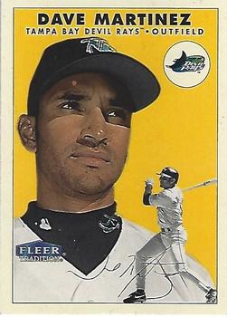 2000 Fleer Tradition Glossy #386 Dave Martinez Front
