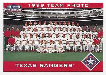 2000 Fleer Tradition Glossy #392 Texas Rangers Front