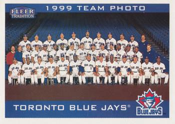 2000 Fleer Tradition Glossy #90 Toronto Blue Jays Front