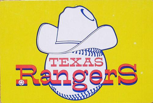 1973-74 Fleer Big Signs #NNO Texas Rangers Front