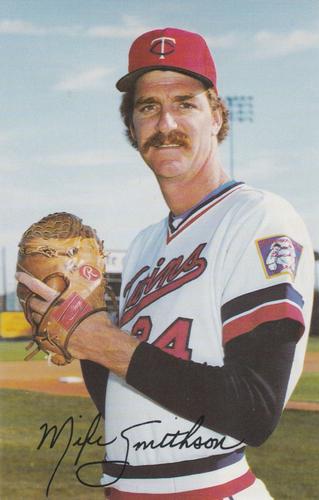 1984 Minnesota Twins Postcards #NNO Mike Smithson Front