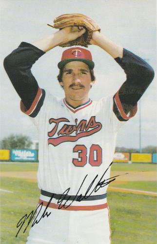 1984 Minnesota Twins Postcards #NNO Mike Walters Front