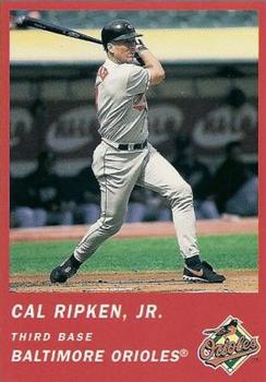 2000 Fleer Tradition - Cal Ripken Jr. Collection #5 Cal Ripken, Jr. Front