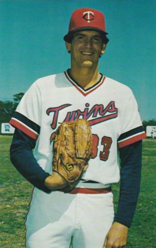 1981 Minnesota Twins Postcards #NNO Jack O'Connor Front