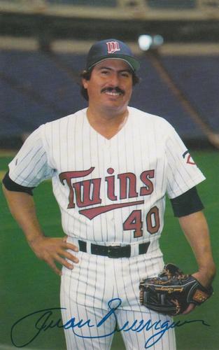 1987 Minnesota Twins Postcards #NNO Juan Berenguer Front