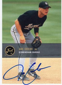 2000 Just - Autographs #BA-05 Joe Crede Front