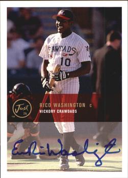 2000 Just - Autographs #BA-29 Rico Washington Front