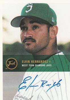 2000 Just - Autographs #BA-48 Elvin Hernandez Front