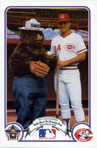 1987 Smokey Bear's Fire Prevention Team National League #4 Bill Gullickson Front
