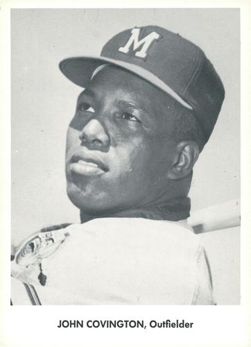 1958 Jay Publishing World Series Braves & Yankees #NNO John Covington Front