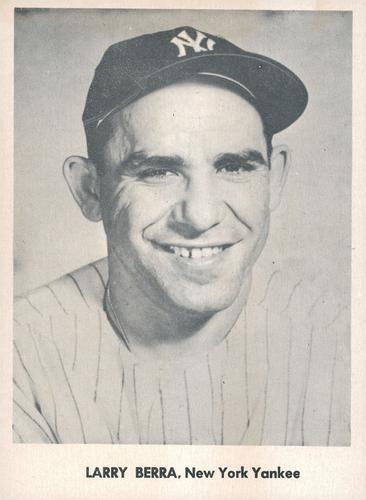 1958 Jay Publishing World Series Braves & Yankees #NNO Larry Berra Front