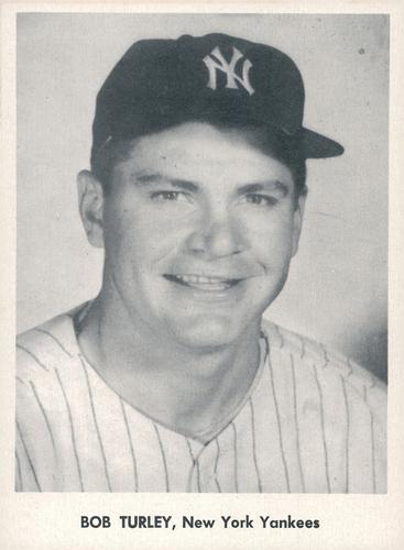 1958 Jay Publishing World Series Braves & Yankees #NNO Bob Turley Front