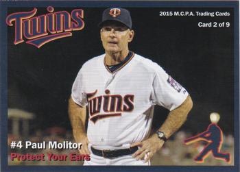 2015 Minnesota Twins Police #2 Paul Molitor Front