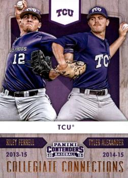 2015 Panini Contenders - Collegiate Connections #16 Riley Ferrell / Tyler Alexander Front