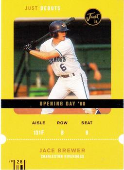 2000 Just - Debuts #JD26 Jace Brewer  Front