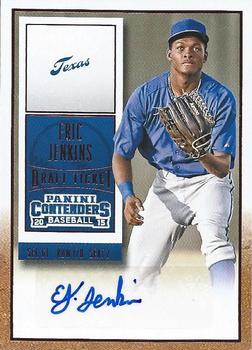 2015 Panini Contenders - Draft Ticket Autographs Red Foil #21 Eric Jenkins Front