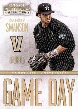 2015 Panini Contenders - Game Day Tickets #1 Dansby Swanson Front
