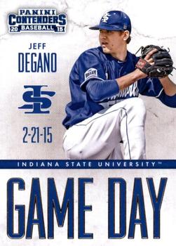 2015 Panini Contenders - Game Day Tickets #25 Jeff Degano Front