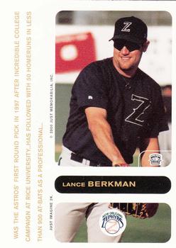 2000 Just - Dominant #JD2 Lance Berkman  Back