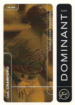 2000 Just - Dominant #JD6 Carl Crawford  Front
