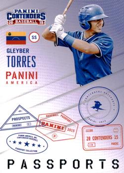 2015 Panini Contenders - Passports #8 Gleyber Torres Front
