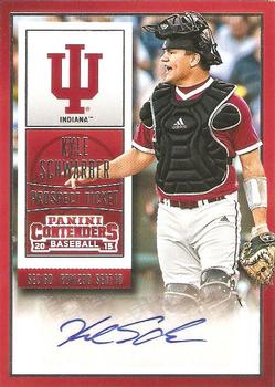 2015 Panini Contenders - Prospect Ticket Autographs #6 Kyle Schwarber Front