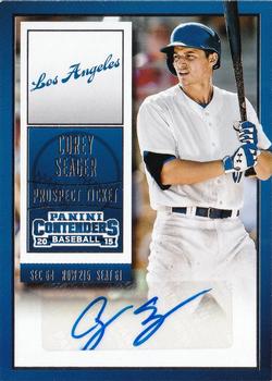 2015 Panini Contenders - Prospect Ticket Autographs #47 Corey Seager Front