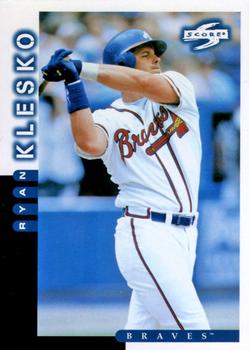 1998 Score #30 Ryan Klesko Front