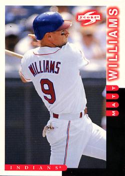 1998 Score #162 Matt Williams Front