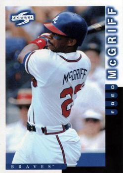 1998 Score #195 Fred McGriff Front