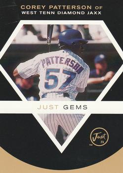 2000 Just - Gems Imagine #JG8 Corey Patterson  Front