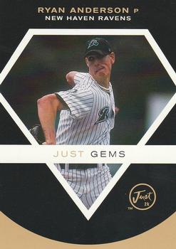 2000 Just - Gems Justifiable #JG1 Ryan Anderson  Front