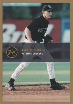 2000 Just - Gold #99 Jack Wilson  Front