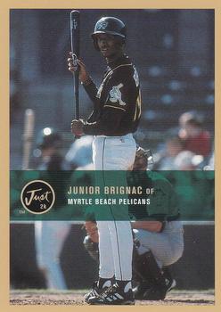 2000 Just - Gold #115 Junior Brignac  Front