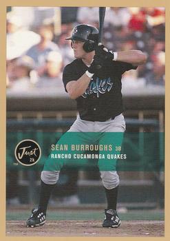 2000 Just - Gold #118 Sean Burroughs  Front