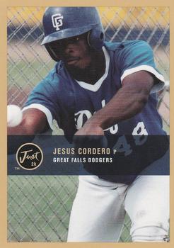 2000 Just - Gold #123 Jesus Cordero  Front