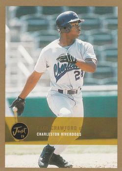2000 Just - Gold #223 Carl Crawford  Front
