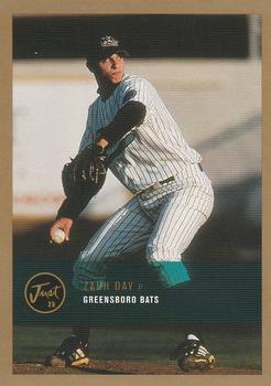 2000 Just - Gold #227 Zach Day  Front