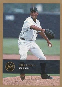 2000 Just - Gold #267 Chad Petty  Front