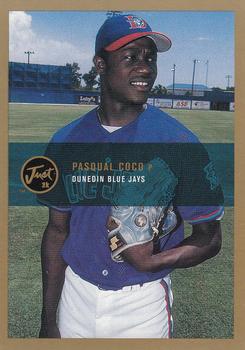 2000 Just - Gold #22 Pasqual Coco  Front
