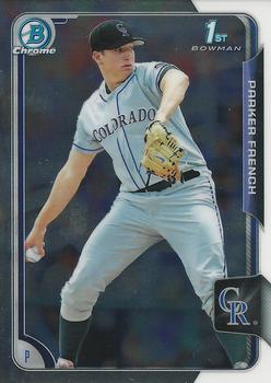 2015 Bowman Draft - Chrome #19 Parker French Front