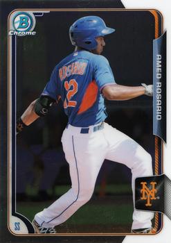 2015 Bowman Draft - Chrome #163 Amed Rosario Front