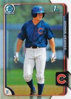 2015 Bowman Draft - Chrome Refractors #16 Donnie Dewees Front