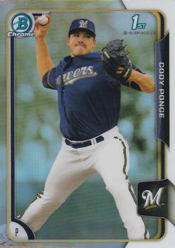 2015 Bowman Draft - Chrome Refractors #47 Cody Ponce Front