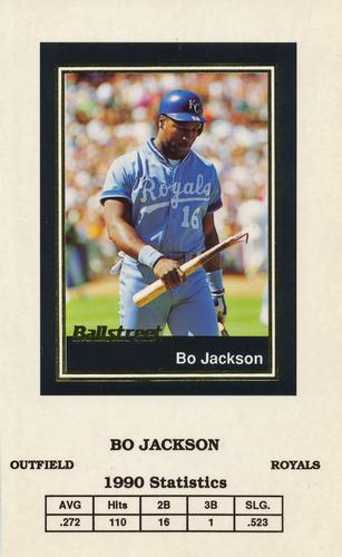 1991 Ballstreet - Oversized #11 Bo Jackson Front