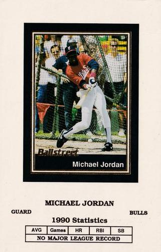 1991 Ballstreet - Oversized #19 Michael Jordan Front