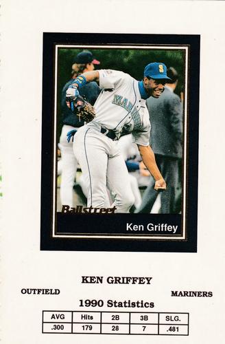 1991 Ballstreet - Oversized #20 Ken Griffey Jr. Front