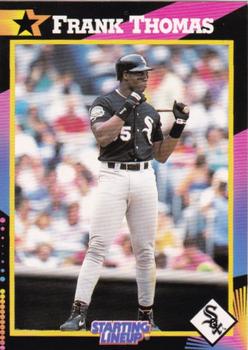 1992 Kenner Starting Lineup Cards Extended Series #50019200 Frank Thomas Front